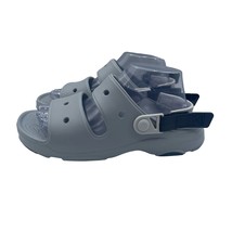 Crocs Classic All Terrain Sandals Gray Outdoors Comfort Mens 7 Womens 9 - £30.61 GBP