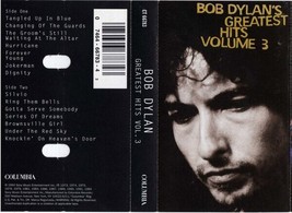 Bob Dylan&#39;s Greatest Hits, Vol. 3 1994 Cassette Tape Classic Rock Folk 14 Tracks - £4.65 GBP
