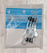 Convenience Concepts Suspended Ceiling Installation 2-pack 3.75-in Clamp - £9.61 GBP