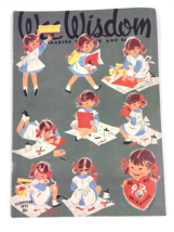 Valentines February 1953 Wee Wisdom Magazine Stories, Junior Recipes, Pu... - $16.06