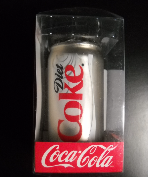 Kurt S Adler Christmas Ornament 2012 Large Diet Coke Can Glass Coca Cola Boxed - $8.99