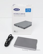 La Cie LRD0TU9 2TB Usb 3.1 Type-C Mobile Hard Drive STHG2000402 - Gray - £68.95 GBP