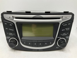 2012-2014 Hyundai Accent AM FM Radio CD Player Receiver OEM L01B16001 - £82.72 GBP