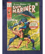 Marvel comic &quot;Sub-mariner&quot; #10C.1968 G/judge@ 7.58.0 - $342.12 MXN