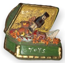 Enesco Vintage “Toys” Toy Chest Magnet - $3.47