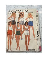 McCalls 7943 Miss Size 10 Waist 25 Womens Shorts Sewing Pattern 1970s - $266.53 MXN