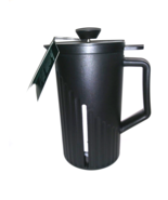 Starbucks French Press 8 Cup Black Plastic Metal Scoop NWT  Discontinued... - $19.99