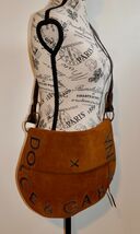 Dolce &amp; Gabbana Brown Suede Fringe Shoulder Bag RARE - $449.99