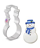 Snowman with Hat Cookie Cutter | Made In The USA | Ann Clark Cookie Cutters - £3.96 GBP