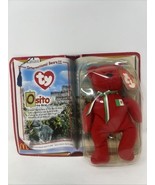 Osito The Bear Mexico International Bears II TY Teenie Beanie Baby McDon... - $1,314.48 MXN