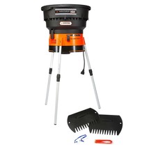 LEAF MULCHER FOR LEAVES MULCH SHREDDER CHOPPER YARD GARDEN ELECTRIC MACH... - $178.99