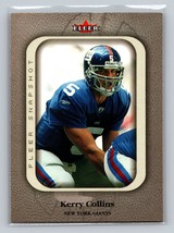 Kerry Collins #31 2003 Fleer Snapshot New York Giants - £1.28 GBP