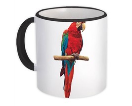 Macaw : Gift Mug Bird Cute Colorful Parrot Exotic Nature - £12.47 GBP