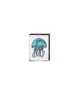 Jelly Fish Art on Board Wall Decor - $48.81