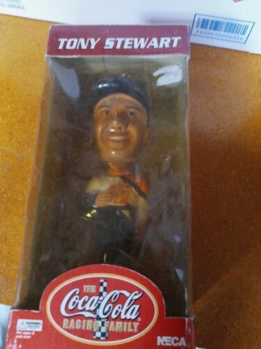 Tony Stewart 2002 Coca-Cola Racing Family Bobble Head Head Knockers NECA - $2.79