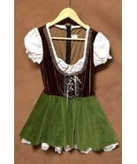 Mystery House Women&#39;s Beer Garden Girl Oktoberfest Bavarian Costume Size... - $27.81