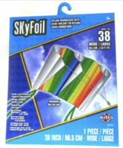 X-Kites SkyFoil Nylon Frameless Kite, Rainbow Pattern, 38&quot; - £22.76 GBP