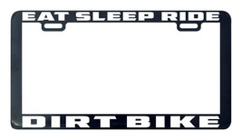 Dirt bike eat sleep ride license plate frame holder - £4.70 GBP