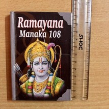 RAMAYANA MANKA 108 in English Hindu Religious Book, Colorful Hardbound Pocket 2 - £8.03 GBP