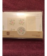 VTG AMERICAN GREETINGS SELF MAILING NOTES WITH Flowers - £13.26 GBP