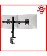 Full Motion Dual Monitor Arm for 2 Screens up to 32&quot; - Clamp &amp; Grommet M... - $984.88 MXN