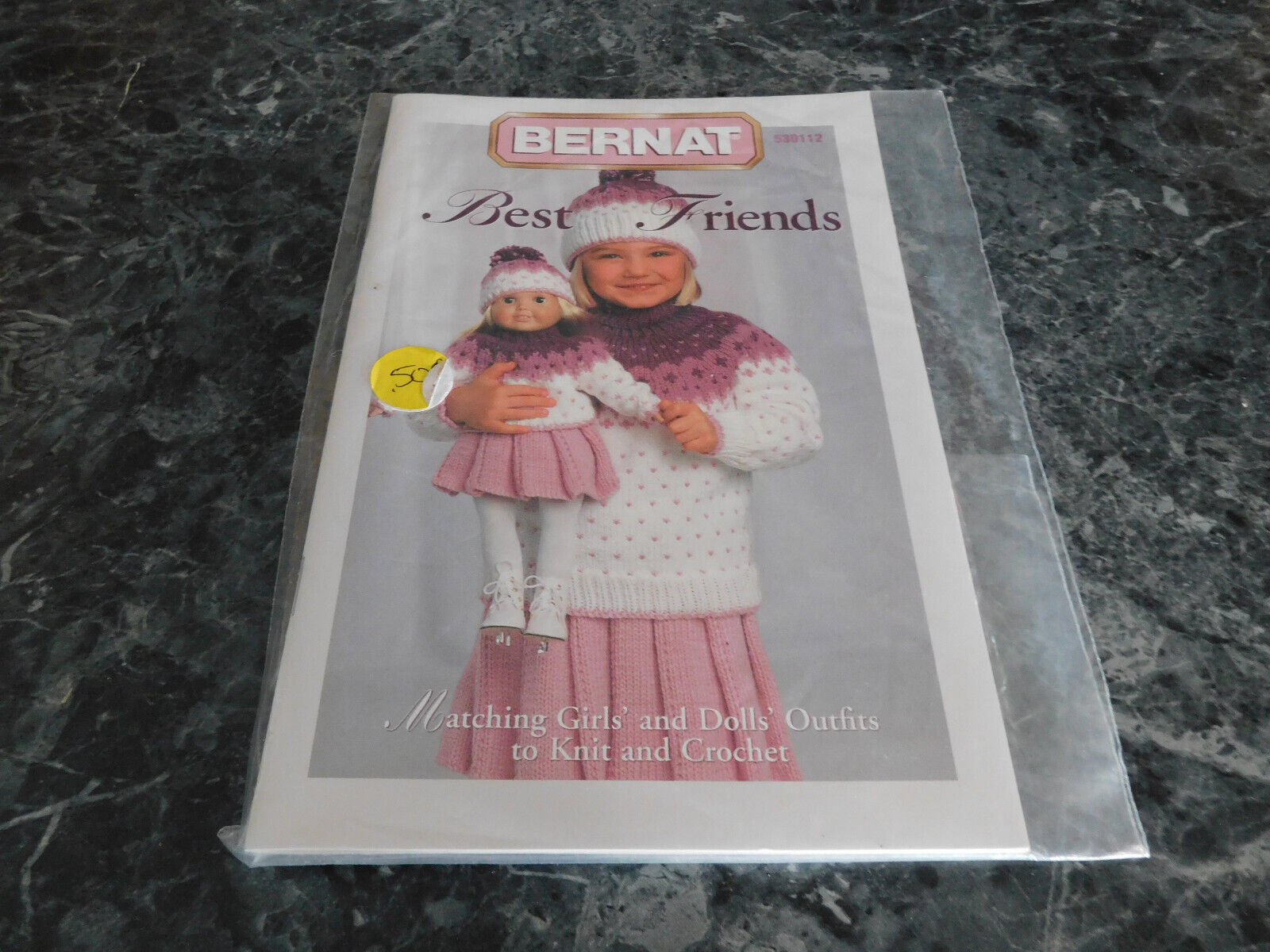 Bernat Best Friends Knit and Crochet Pattern - $3.99