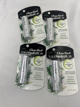 (4) Chapstick Total Hydration Lip Balm Rosemary Peppermint 3 In 1 Hydration - £9.10 GBP