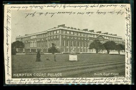 Vintage Postcard Hampton Court Palace 1906 Postal History London to Westport CT - £9.92 GBP