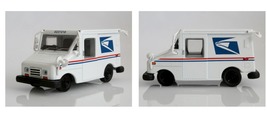 1:64 Scale Postal Mail Delivery Box Truck LLV with Mailbox Diecast Model - £24.31 GBP