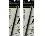 2 PACK Loreal Infallible Matte-Matic Mechanical Eyeliner 514 Taupe Grey ... - £3.90 GBP