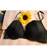 Women’s XOXO Bra 34C Black Underwire Push up 293949 new - $8.29