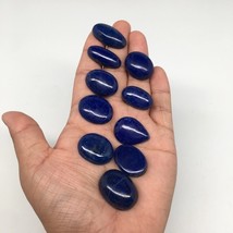 295cts, 10pcs,Natural Oval Shape Lapis Lazuli Cabochons @Afghanistan,Lot116 - £23.59 GBP