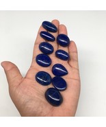 295cts, 10pcs,Natural Oval Shape Lapis Lazuli Cabochons @Afghanistan,Lot116 - £23.89 GBP