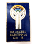 VTG Los Angeles Bicentennial 1781-1981 LA California Enamel Pin Souvenir... - $13.65 CAD
