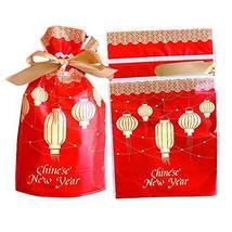 Pigeon Fleet 20 Pcs Chinese Lantern New Year Gift Wrapping Bags Candy Ba... - £14.02 GBP
