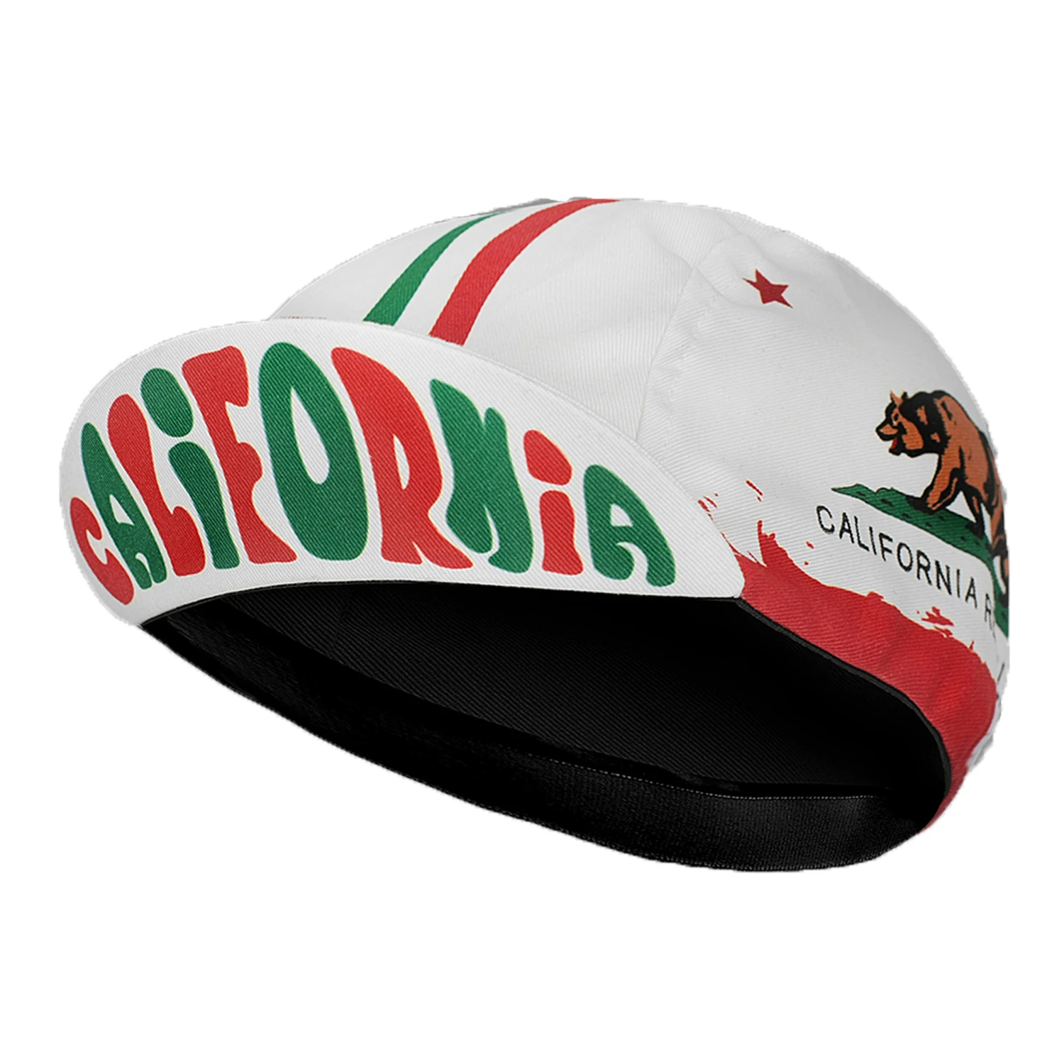 XIMATT Clic Retro Red Blue Green Polyester Cycling Caps Summer  Quick Dry Bicycl - $37.34