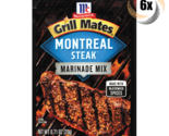 6x Packets McCormick Grill Mates Montreal Steak Marinade Seasoning Mix |... - £15.63 GBP