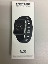 Genuine Apple Watch 42mm Sports Band-! Open Box ! BLACK - £6.07 GBP