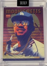 Topps Project 100 - MOOKIE BETTS #70 by Arno Kiss Edition - Foil  MLB LA Dodgers - £37.22 GBP