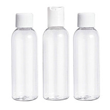 3 Pc Empty Travel Bottles Toiletry Liquid Lotion Makeup Cosmetic Contain... - $14.99