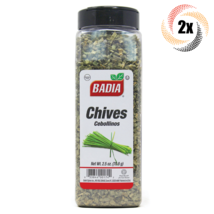 2x Pints Badia Chives Seasoning | 2.5oz | Gluten Free! | No MSG! | Cebollinos - £16.92 GBP