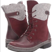 Jambu Womens Hemlock Combat Boot Burgundy Red Wine Size 8.5 - $199.99