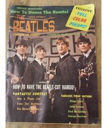 1964 FIRST u.s. OFFICIAL the BEATLES MAGAZINE guide BEATLEMANIA teen scr... - £174.72 GBP