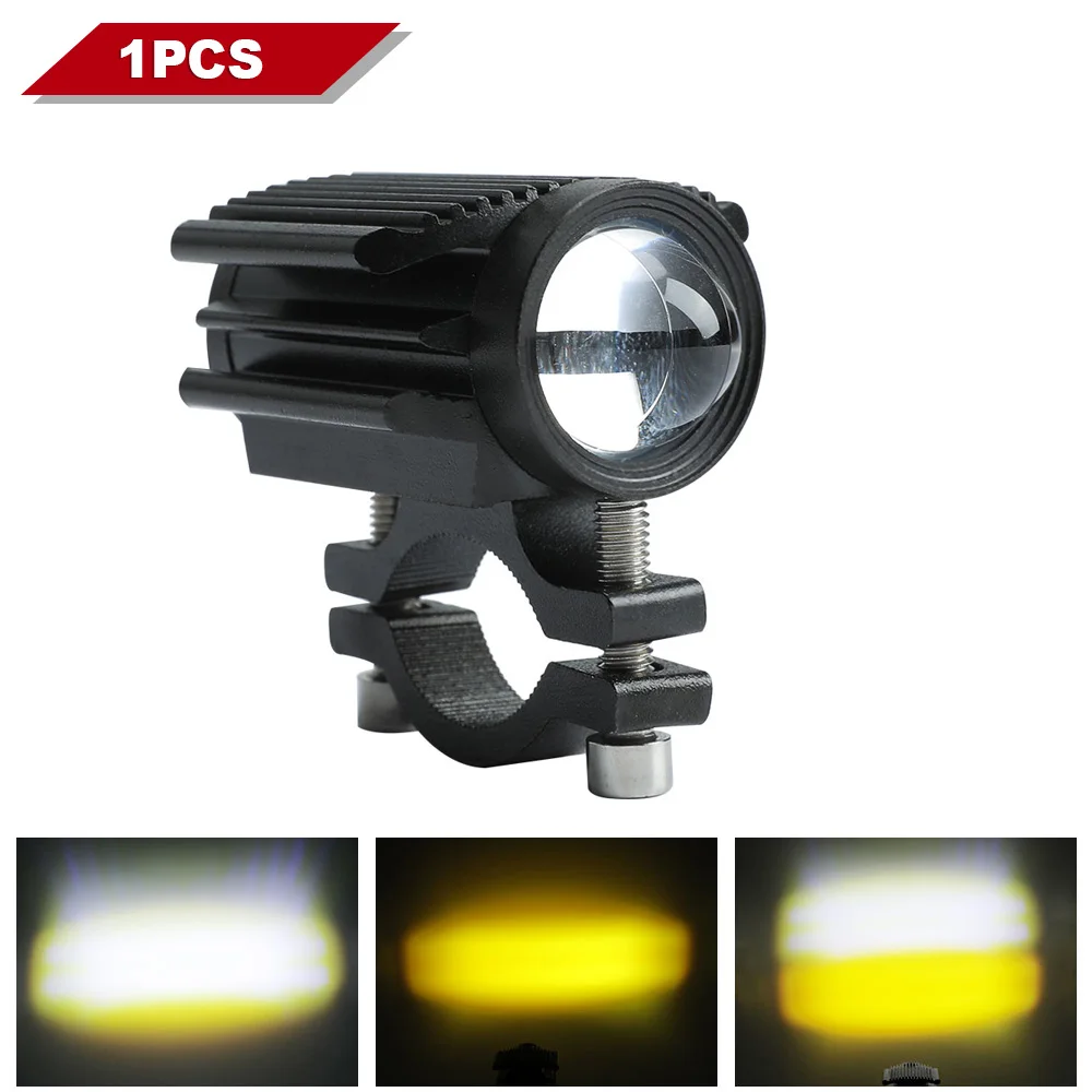 360 Rotate Additional Led Motorcycle Lights with Switch Driving Fog Lights Motor - $205.17