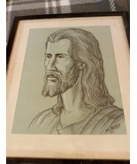 Vintage Tom Westfall 13.5 X 11.5” Jesus Drawing April 3 1955 - $14.50 CAD