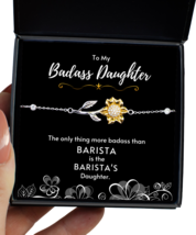Bracelet For Daughter, Barista Daughter Bracelet Gifts, Nice Gifts For  - $49.95