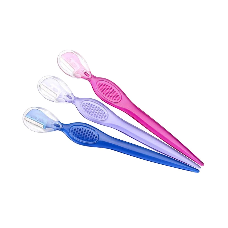 1~10PCS Women Facial Razor Eyebrow Trimmer Eye Brow Shaping Blades Brow Shaver B - £19.50 GBP