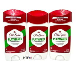 Old Spice Playmaker High Endurance Antiperspirant and Deodorant 3 oz Lot of 3 - $24.75