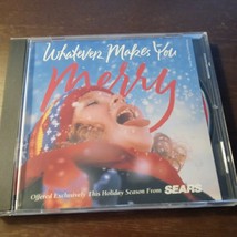vintage 1998 Whatever Makes You Happy holiday Christmas music CD Sears - £14.88 GBP