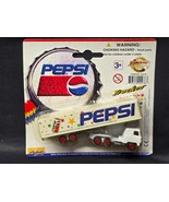 Golden Wheel PEPSI COLA 18-Wheeler Hauler Delivery Truck &amp; Trailer - NEW... - $14.83